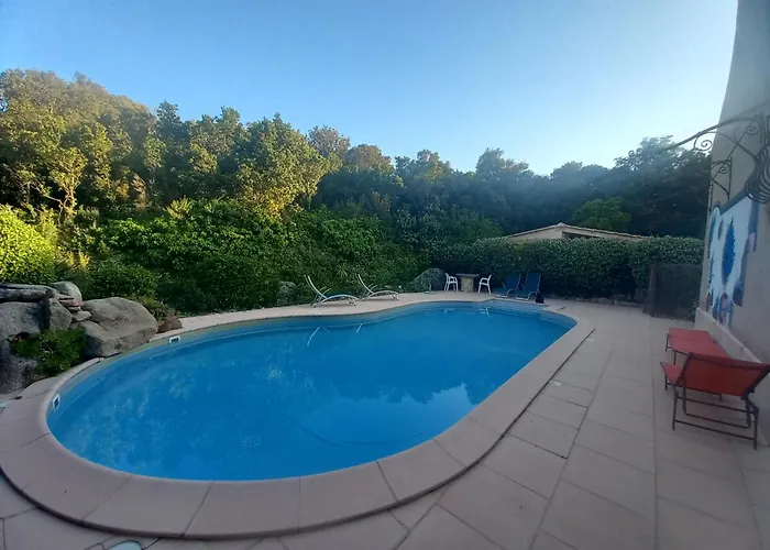 Mini 1 Piece 21 M2 Pour 2 Personnes Piscine Partagee Climatisation * Porto-Vecchio (Corsica)