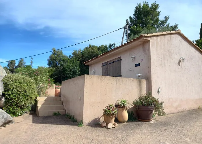 Mini 1 Pièce 21 M2 Pour 2 Personnes Piscine Partagée Climatisation Porto Vecchio